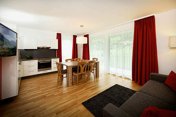 Apartment mit 61m²